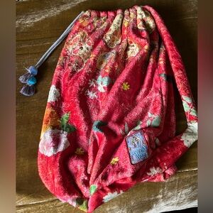 Johnny Was Plush Bag NWOT